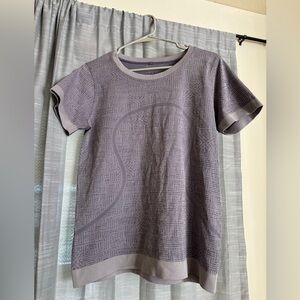 Older style Lululemon stretchy patterned shirt